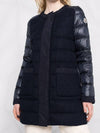 Women's Veulettes Tweed Padded Navy - MONCLER - BALAAN 3