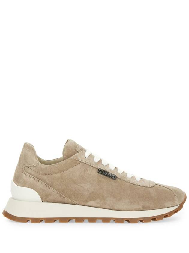 suede low top sneakers brown - BRUNELLO CUCINELLI - BALAAN 2