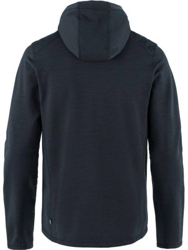 Men's Keb Fleece Hoodie Dark Navy - FJALL RAVEN - BALAAN 3