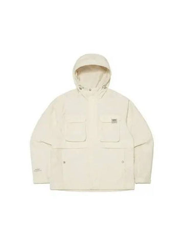 KODAK Apparel Essential Lined Hooded Jacket IVORY - KODO - BALAAN 1