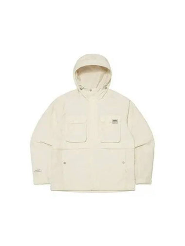 KODAK Apparel Essential Lined Hooded Jacket IVORY - KODO - BALAAN 1