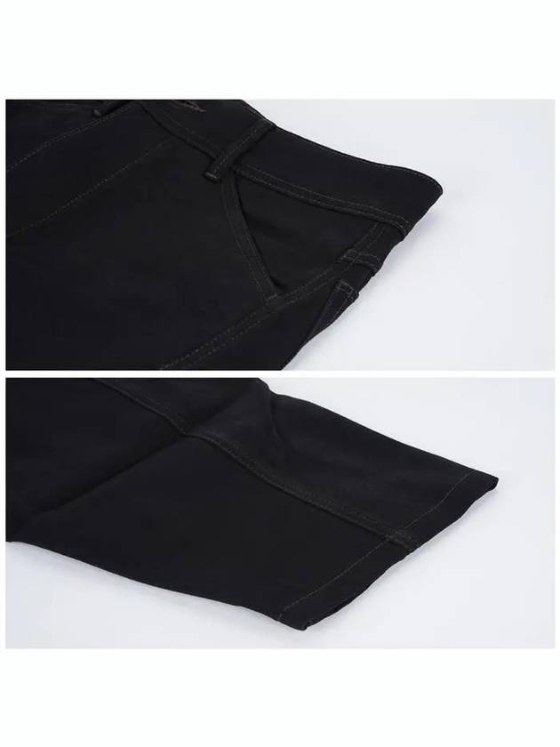 Twisted Workwear Straight Pants Black - LEMAIRE - BALAAN 7