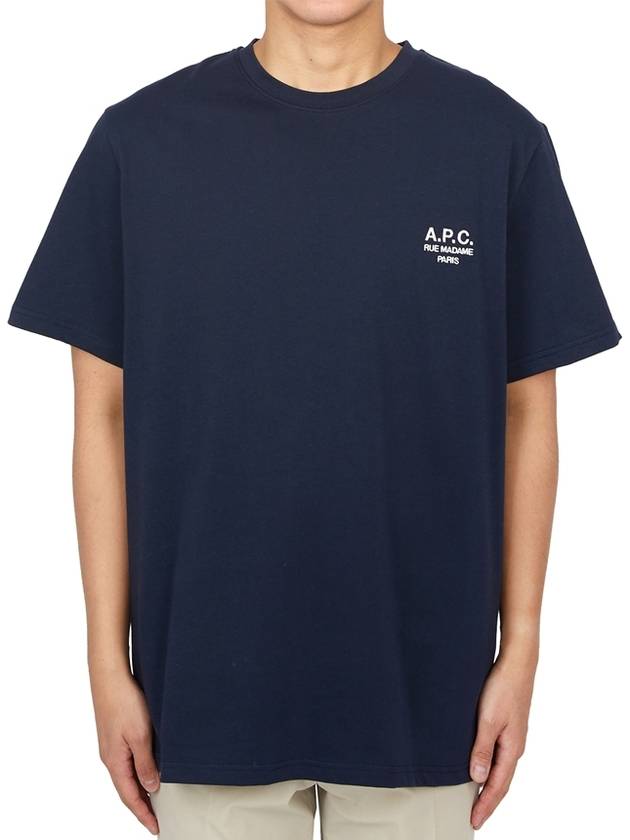 Raymond Short Sleeve T-shirt Navy - A.P.C. - BALAAN 2