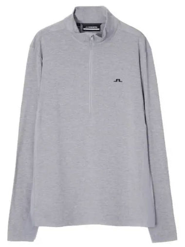 Luke Half Zip Mid Layer Long Sleeve T Shirt - J.LINDEBERG - BALAAN 1