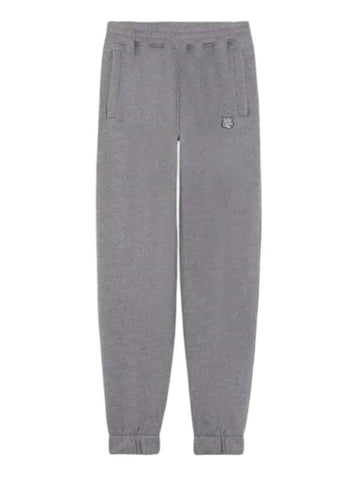 Bold Fox Head Patch Track Pants Grey - MAISON KITSUNE - BALAAN 1