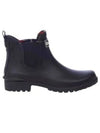 Wilton Wellington Chelsea Rain Boots Black - BARBOUR - BALAAN 2