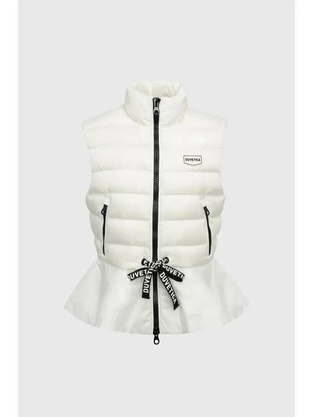 Samona White Women s Outerwear - DUVETICA - BALAAN 1