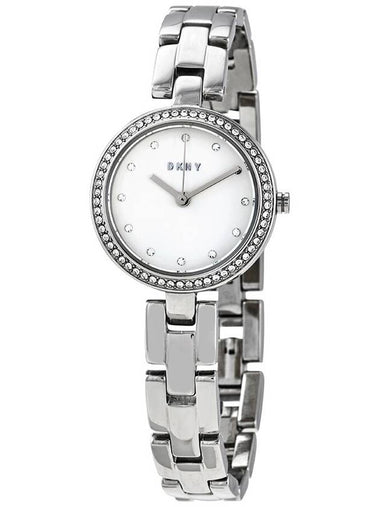 DKNY City Link Quartz Crystal Silver Dial Ladies Watch NY2824 - DKNY - BALAAN 1