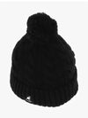 K4460SM BLACK cable knit pom beanie - KANGOL - BALAAN 3