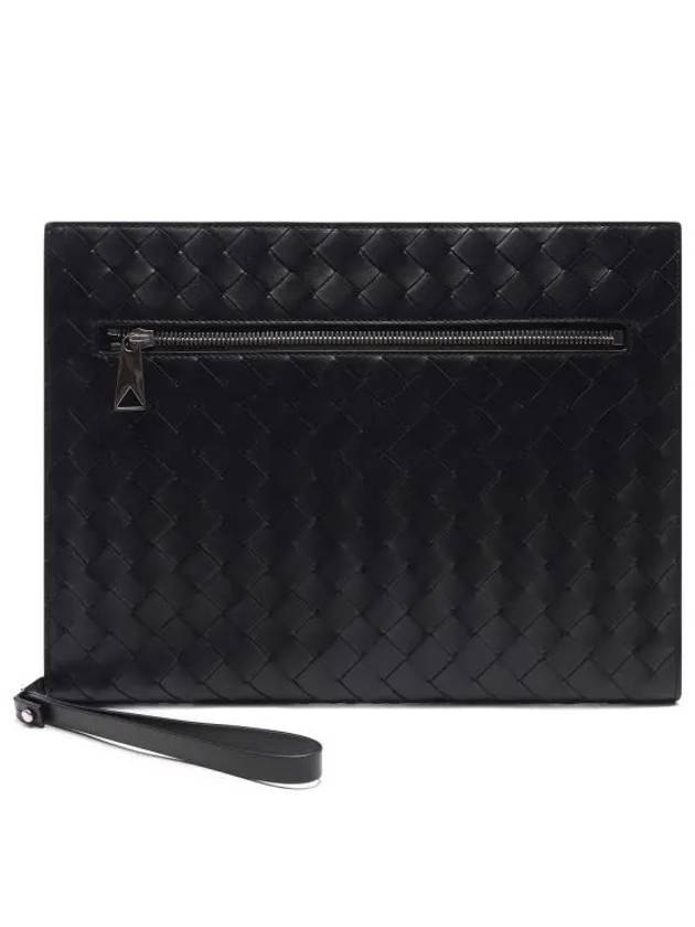 Men s Intrecciato Medium Document Clutch Bag 732638 V2E41 8803 23F 1214800 - BOTTEGA VENETA - BALAAN 1