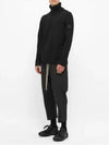 Shadow Project Wool Turtleneck Black - STONE ISLAND - BALAAN 10