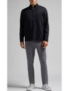 GMM000021 ONYX Men s Double Knit Quarter Zip Pullover - G/FORE - BALAAN 4