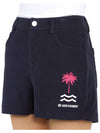 Women's Golf Shorts Navy - HORN GARMENT - BALAAN 9