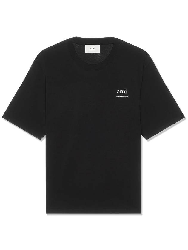 Alexandre Mattiussi Short Sleeve T-Shirt Black - AMI - BALAAN 2