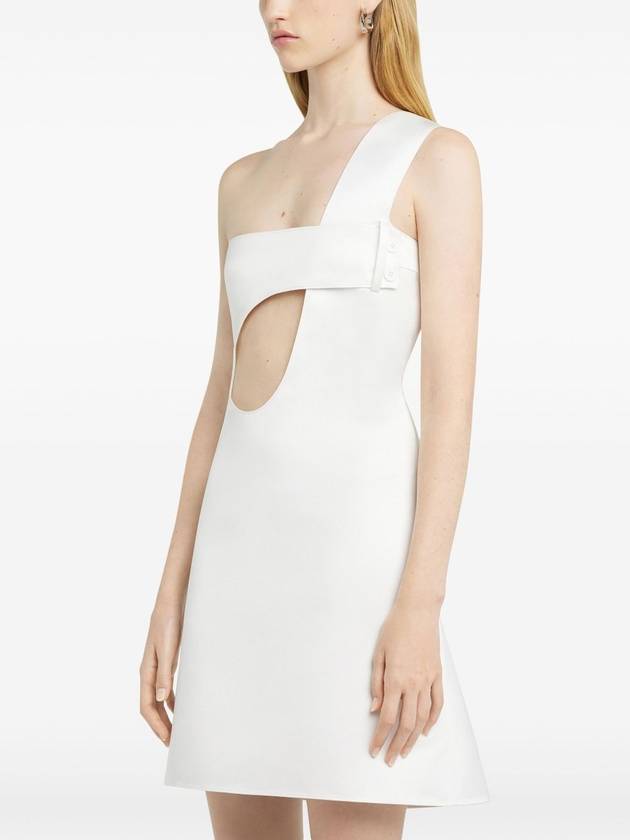 cut-out satin dress - COURREGES - BALAAN 5