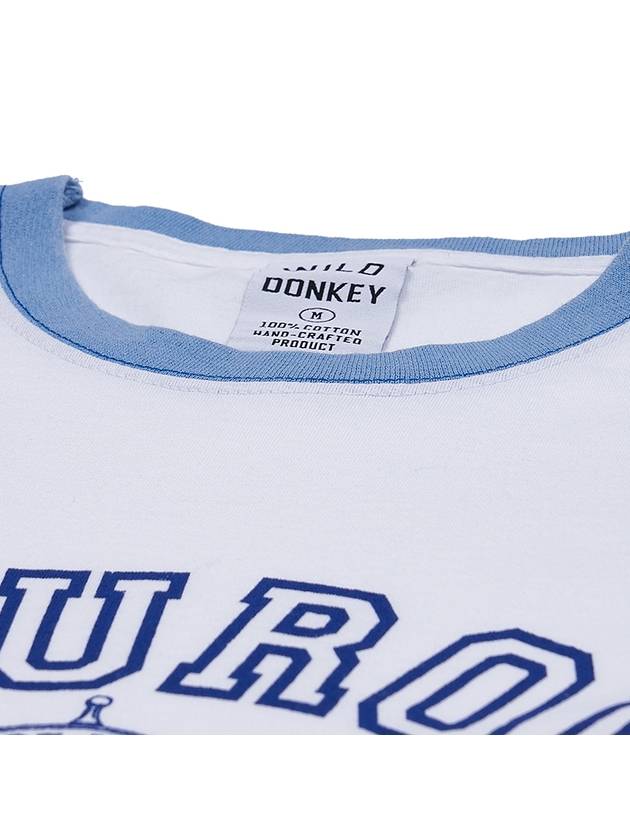 Wild Donkey Men s Tiburon Short Sleeve T Shirt LIGHT WASHED WHITE ROYAL - WILD DONKEY - BALAAN 4