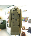 Harborne Long Trench Coat Khaki - BURBERRY - BALAAN 2