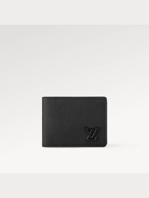 LV Aerogram Multiple Half Wallet Black - LOUIS VUITTON - BALAAN 2