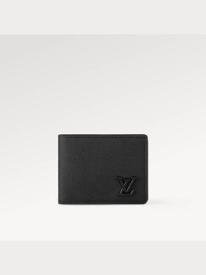 LV Aerogram Multiple Half Wallet Black - LOUIS VUITTON - BALAAN 2