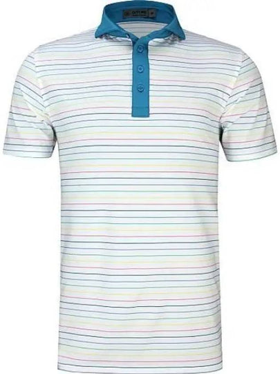 Golf Wear Men s Collar Short Sleeve T Shirt G4MS23K001A PTRL - G/FORE - BALAAN 2