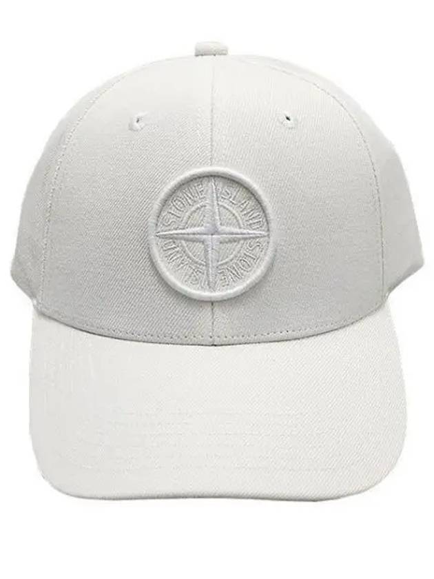 Logo embroidered gabardine ball cap 35123593 270653 1100628 - STONE ISLAND - BALAAN 1