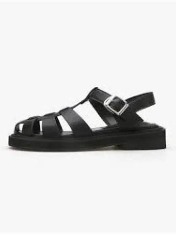 Cage leather sandals USV300CVE002 1235136 - AMI - BALAAN 1