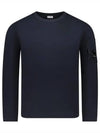 Light Fleece Sweatshirt Navy - CP COMPANY - BALAAN 2