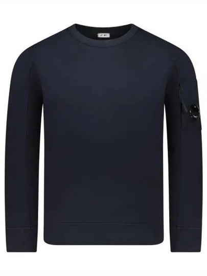 Light Fleece Sweatshirt Navy - CP COMPANY - BALAAN 2