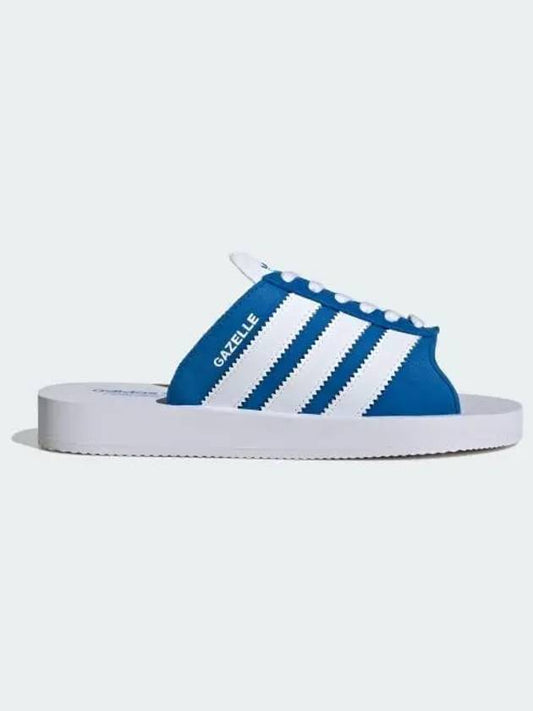 Gazelle BEACH W Original Blue Bird Cloud White Sandals Slippers JQ7425 692662 - ADIDAS - BALAAN 1