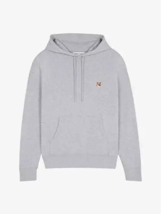 Fox Head Patch Regular Hoodie Grey - MAISON KITSUNE - BALAAN 2