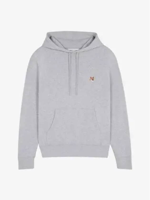 Fox Head Patch Regular Hoodie Grey - MAISON KITSUNE - BALAAN 3