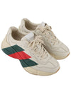 523535 Three Stripes Rhyton Sneakers Size 5 33502K - GUCCI - BALAAN 8