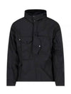 Men's Chorme-R Lens Patch Anorak Black - CP COMPANY - BALAAN 2