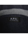 Bunny Logo Denim Tote Bag Dark Navy - A.P.C. - BALAAN 7