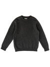 Men's Knit Pullover Green I1WN01GR - IOEDLE - BALAAN 3