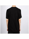 Logo Cotton Short Sleeve T-Shirt Black - MONCLER - BALAAN 5