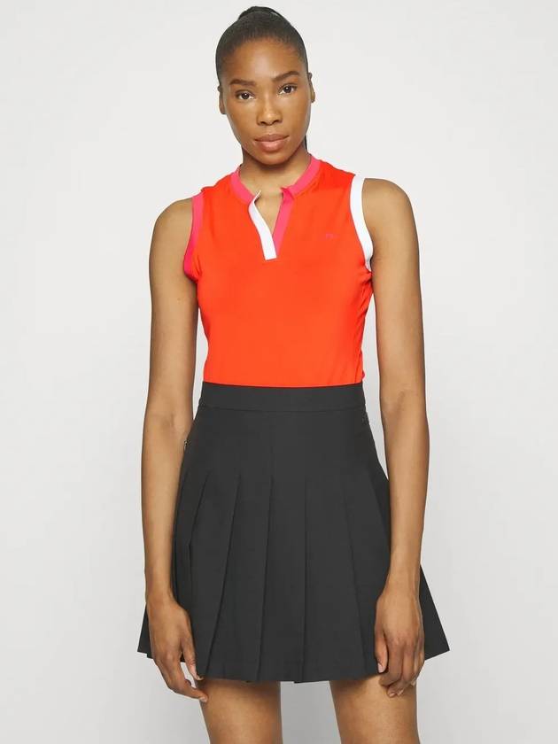 Women's Aurora Sleeveless Orange - J.LINDEBERG - BALAAN 3