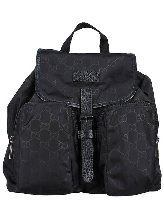 GG Pocket Nylon Backpack BLack - GUCCI - BALAAN 2