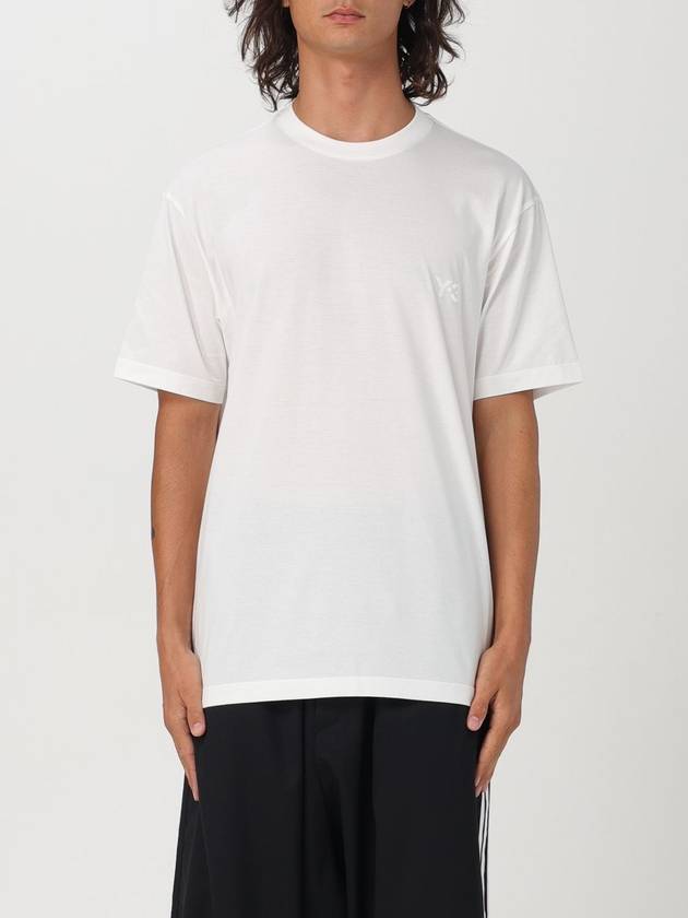 Graphic Print Short Sleeve T-Shirt White - Y-3 - BALAAN 2