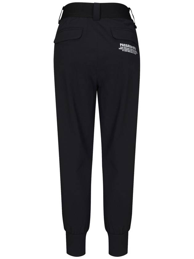 Banded jogger pants BK - PASSARDI - BALAAN 2