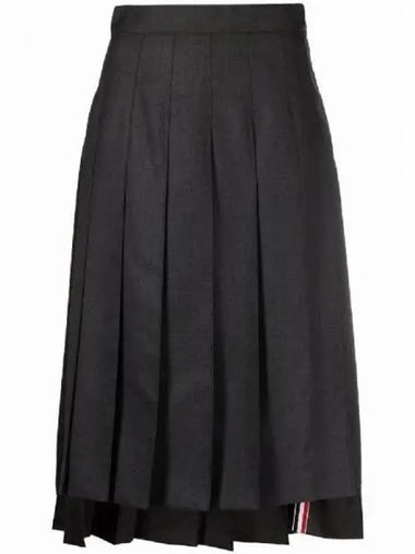 RWB pleated wool skirt 270073 - THOM BROWNE - BALAAN 1