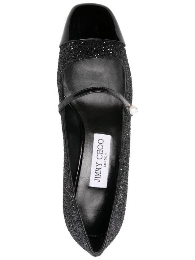 Jimmy Choo Pumps In Patent Leather And Large Black Glitter - JIMMY CHOO - BALAAN 4