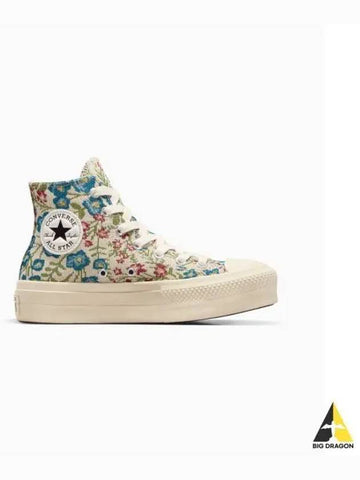 Chuck Taylor All Star Lift Platform Floral Tapestry Egglet A11992C - CONVERSE - BALAAN 1