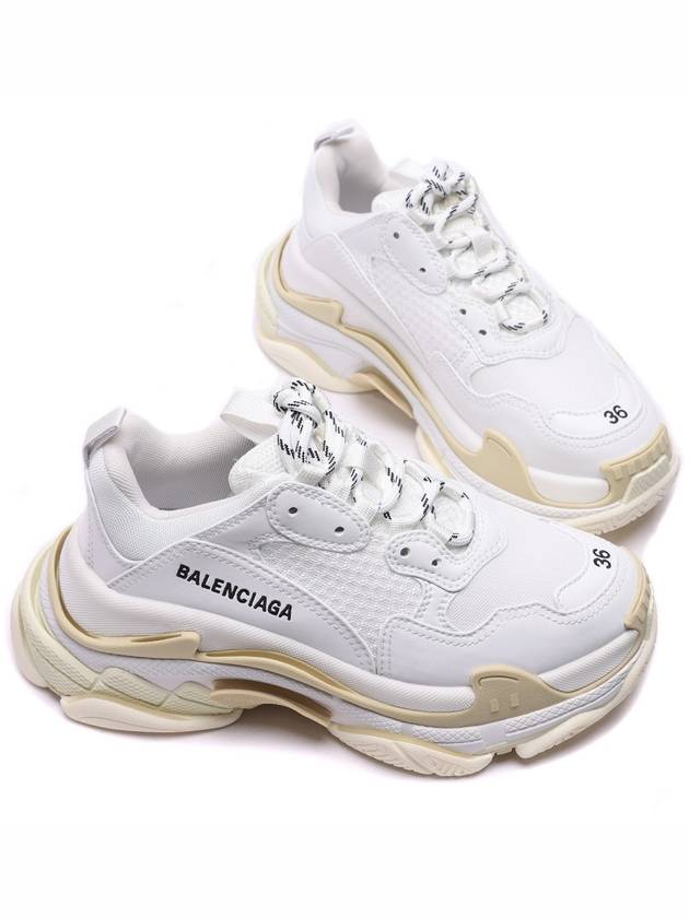 Triple S Low-Top Sneakers White - BALENCIAGA - BALAAN 6