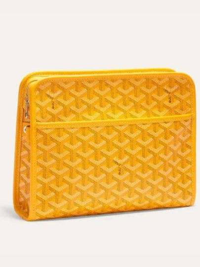 Jouvence MM Clutch Bag Yellow - GOYARD - BALAAN 2