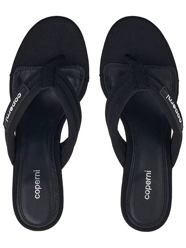 Women s Black Brand Heel Sandals COPSH34464 - COPERNI - BALAAN 6