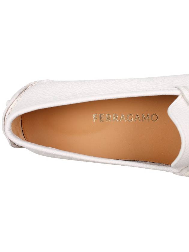 Ferragamo Gancini Driving Loafers 771526 01E393 0771526 - SALVATORE FERRAGAMO - BALAAN 8