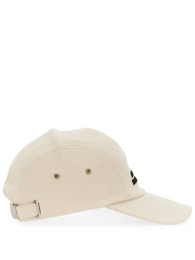 Tedji Ball Cap Ecru - ISABEL MARANT - BALAAN 3