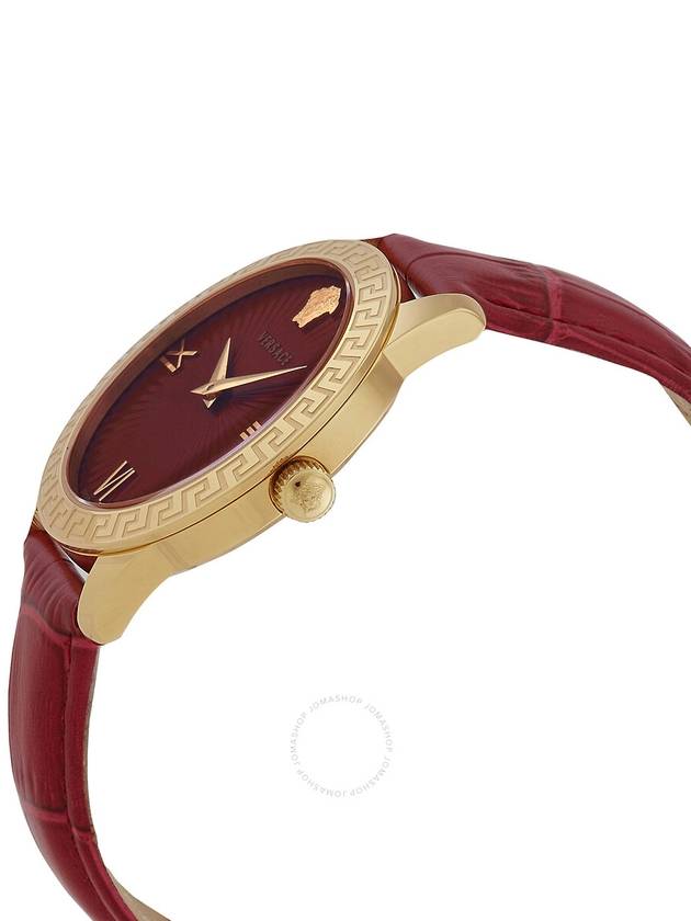 Greca Signifer Quartz Watch Red - VERSACE - BALAAN 3