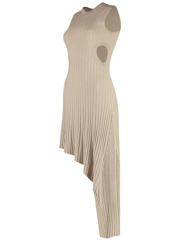 midi dress 6K04013S2392 9561 SAND - STELLA MCCARTNEY - BALAAN 4